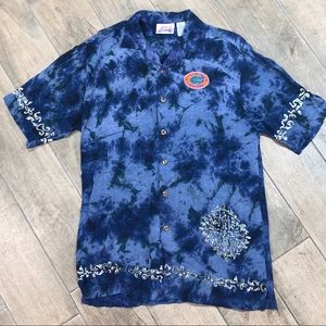 FLORIDA GATORS Hawaiian Shirt 100% Rayon Sz S